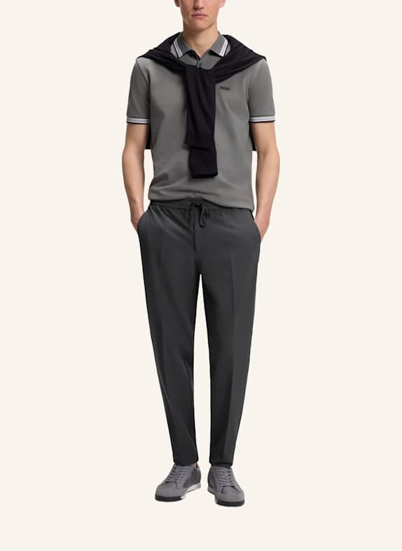 BOSS Chino FLEX Tapered Fit DUNKELGRAU