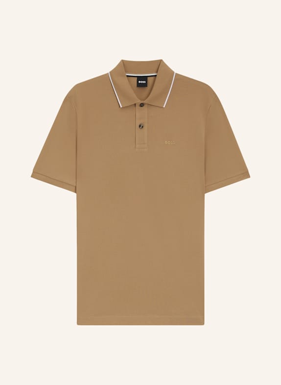 BOSS Poloshirt PARLAY 250_IN Regular Fit BEIGE