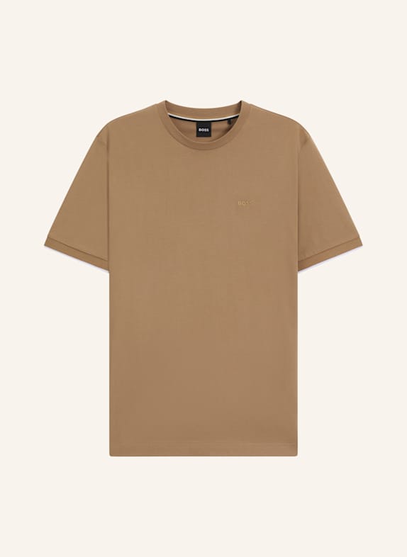 BOSS T-Shirt THOMPSON 250_IN Regular Fit BEIGE