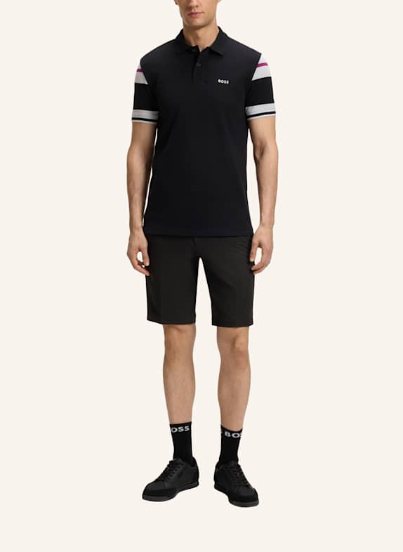 BOSS Kurze Hose S_COMMUTER_10.5 INCH Slim Fit SCHWARZ