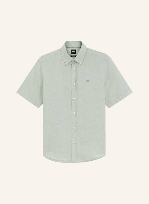 BOSS Casual Hemd H-LIAM-BD-SH-E-C-262 Regular Fit GRÜN