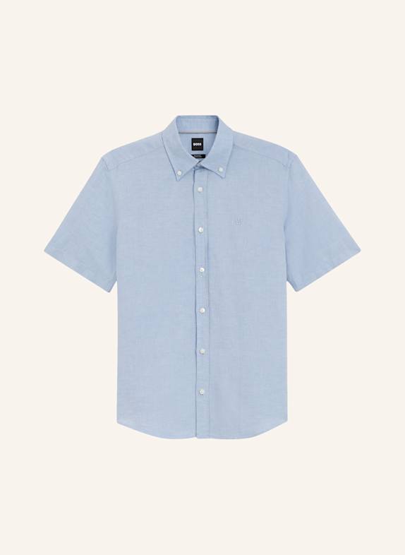 BOSS Casual Hemd H-LIAM-BD-SH-E-C-262 Regular Fit HELLBLAU