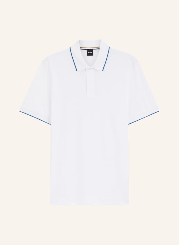 BOSS Poloshirt PARLAY 250_IN Regular Fit WEISS