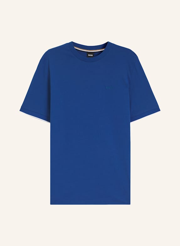 BOSS T-Shirt THOMPSON 250_IN Regular Fit BLAU