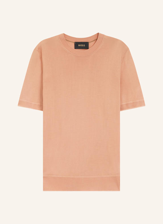 BOSS Pullover L-NOTTANO Regular Fit HELLROT