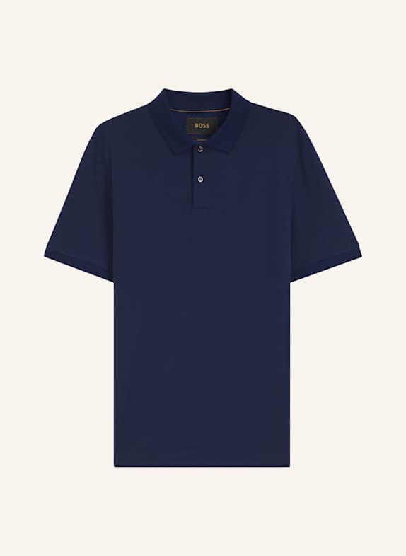 BOSS Poloshirt L-PERRY 141 Regular Fit BLAU