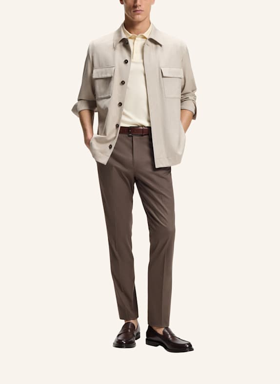 BOSS Polo L-PERRY 14 Regular Fit HELLGELB