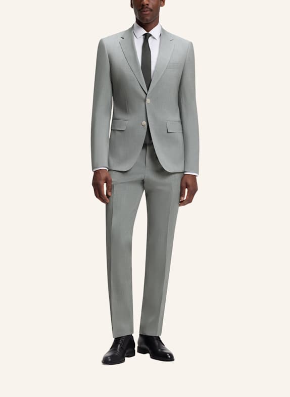 BOSS Anzug H-HUGE-2PCS-263 Slim Fit KHAKI