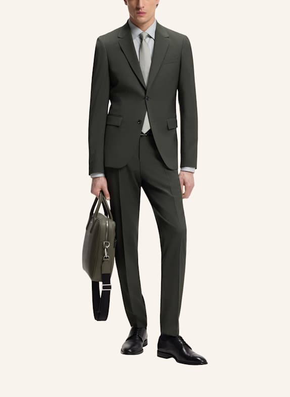 BOSS Anzug H-HOUSTON-2PCS-263 Slim Fit GRÜN