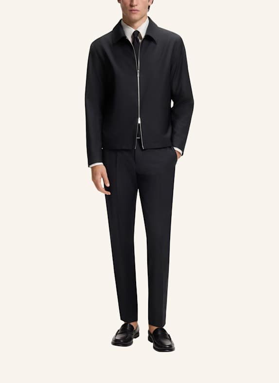 BOSS Business Hose H-GEORGE-263 Slim Fit DUNKELBLAU
