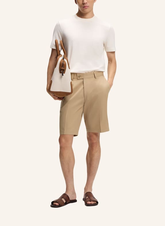 BOSS L-PEETL-S-252 Tapered Fit BEIGE