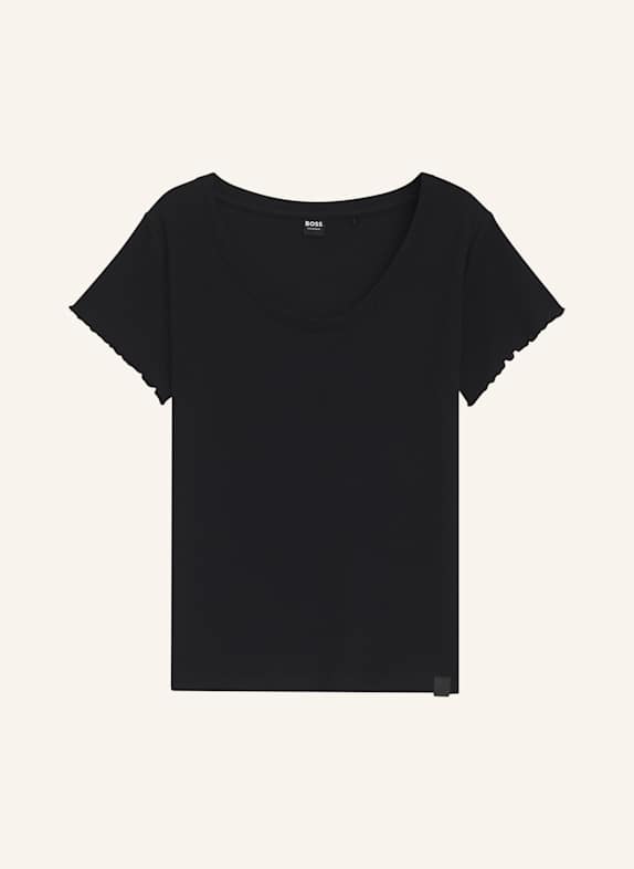 BOSS Pyjama-Oberteil COSY WAFFLE_T-SHIRT
