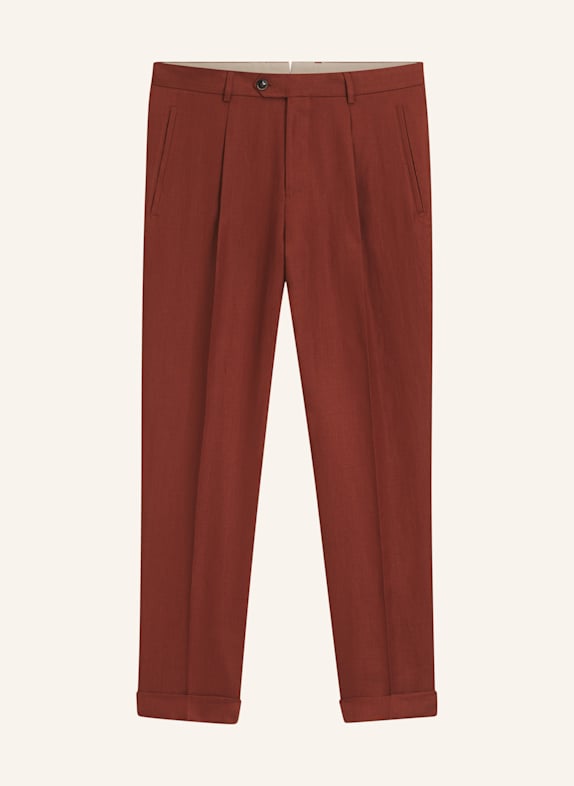 BOSS Business Hose L-PEET-PLEAT-252 Regular Fit