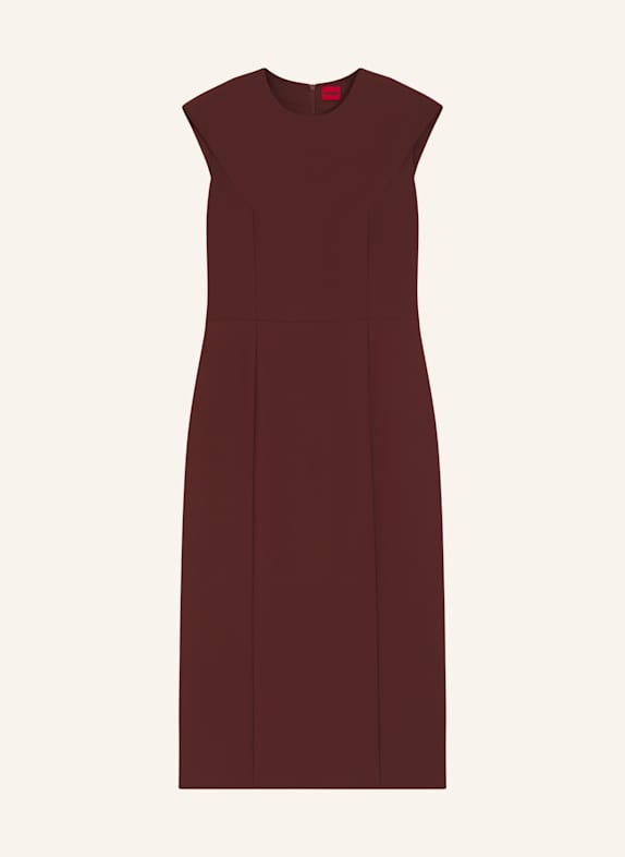 HUGO Business Kleid KATANIA Slim Fit BRAUN