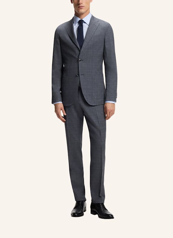 BOSS Business Hose L-GEE-DETAIL-LP-261 Slim Fit DUNKELBLAU