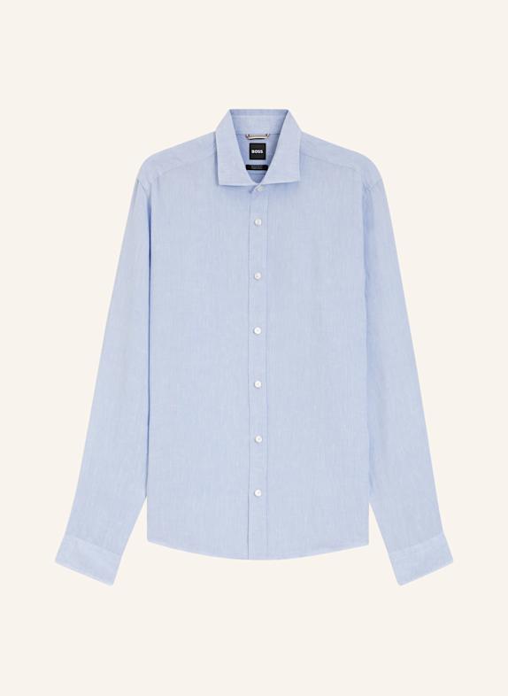 BOSS Casual Hemd C-LIAM-SP-262 Regular Fit HELLBLAU