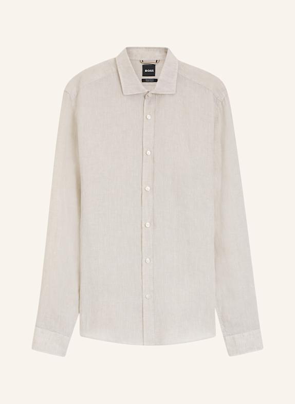 BOSS Casual Hemd C-LIAM-SP-262 Regular Fit BEIGE