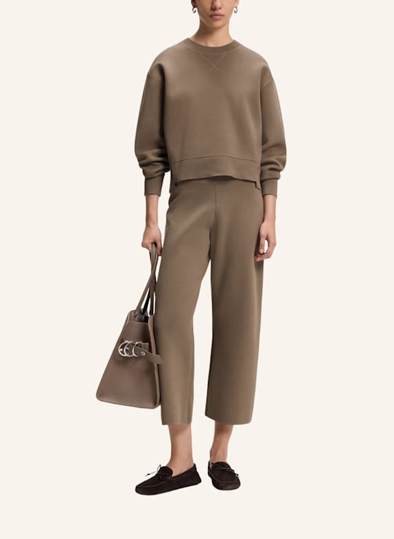 BOSS Sweater FAMANGI BRAUN