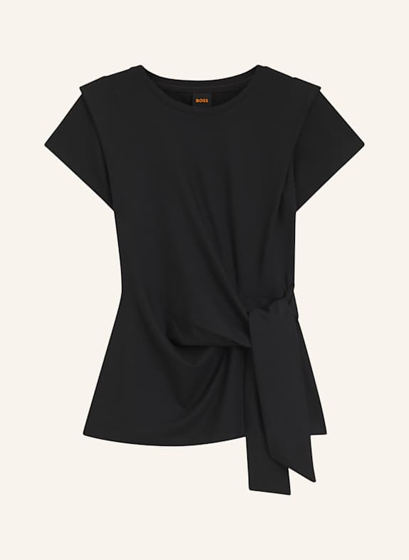 BOSS T-Shirt C_ERLAN Regular Fit SCHWARZ