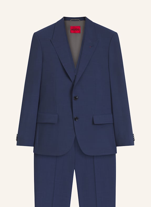 HUGO Business Anzug HENRY/GETLIN242V2X Slim Fit BLAU