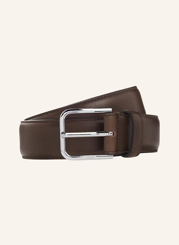 BOSS Business Gürtel MADISON-B1_VLST_SZ35 DUNKELBRAUN
