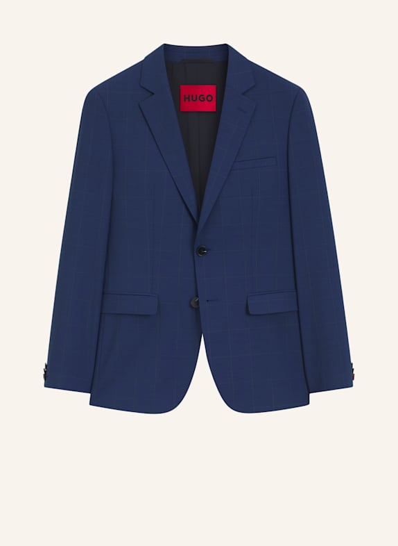 HUGO Business Anzug ARTI-HESTEN253X Extra-Slim Fit BLAU