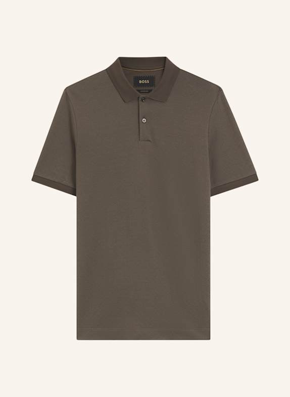 BOSS Poloshirt L-PERRY 141 Regular Fit BRAUN