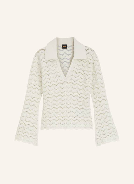 BOSS Pullover C_FOLSENA Regular Fit WEISS