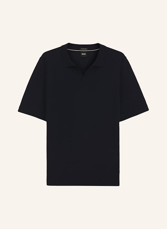 BOSS Pullover H-LANTONI Regular Fit DUNKELBLAU