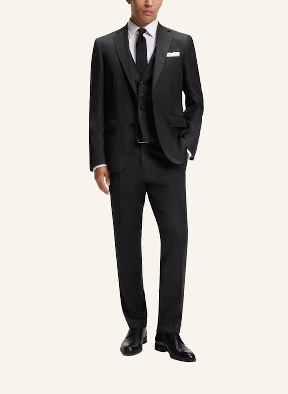 BOSS Business Hose H-GENIUS-RDS-B1 Slim Fit SCHWARZ