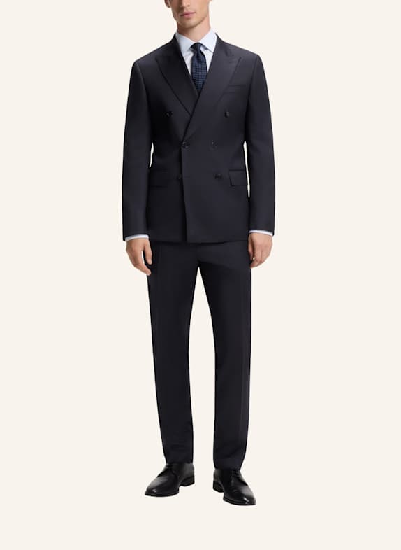 BOSS Business Hose H-GENIUS-RDS-B1 Slim Fit DUNKELBLAU