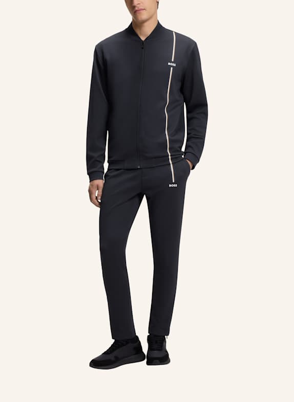 BOSS Casual Hose JT_TOC GAME Regular Fit DUNKELBLAU