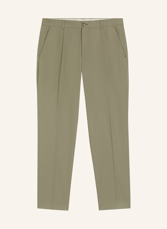 BOSS Business Hose C-PERIN-PL-263 Tapered Fit KHAKI