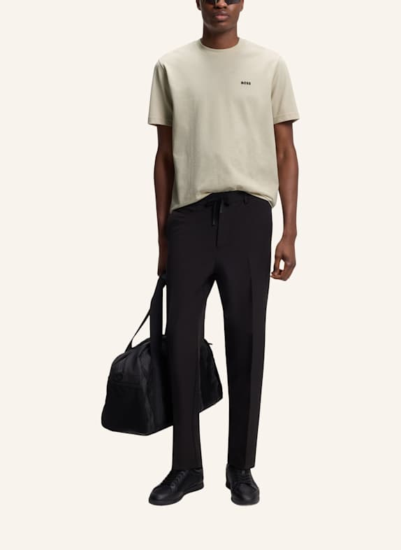 BOSS T-Shirt TS_GOC SWING AO Regular Fit BEIGE