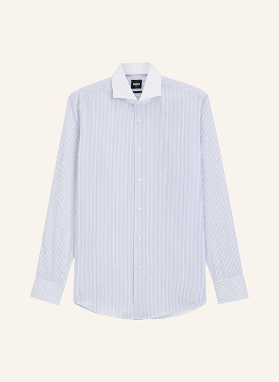 BOSS Business Hemd H-HANK-SP-B1-C9-263 Slim Fit HELLBLAU