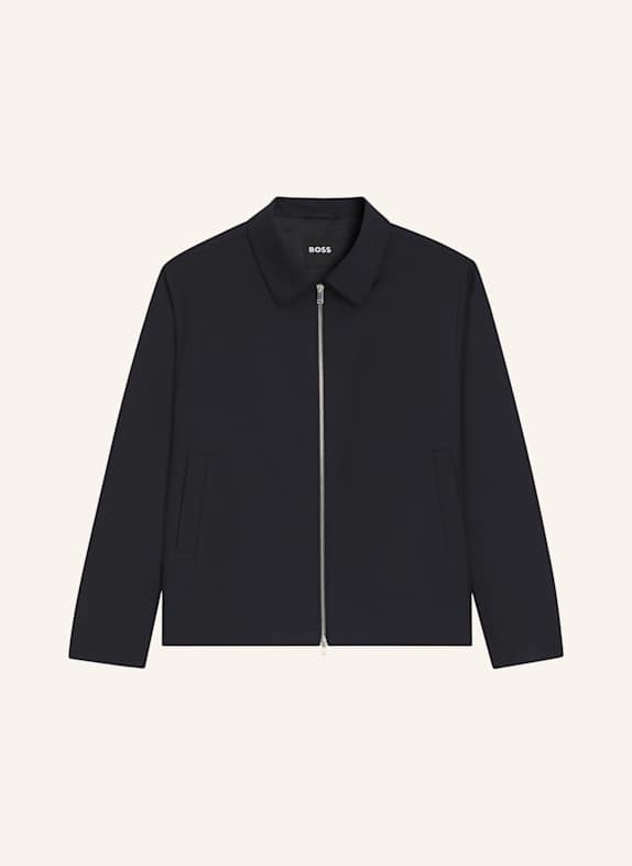 BOSS Blazer H-HANRY-WING-263 Slim Fit DUNKELBLAU