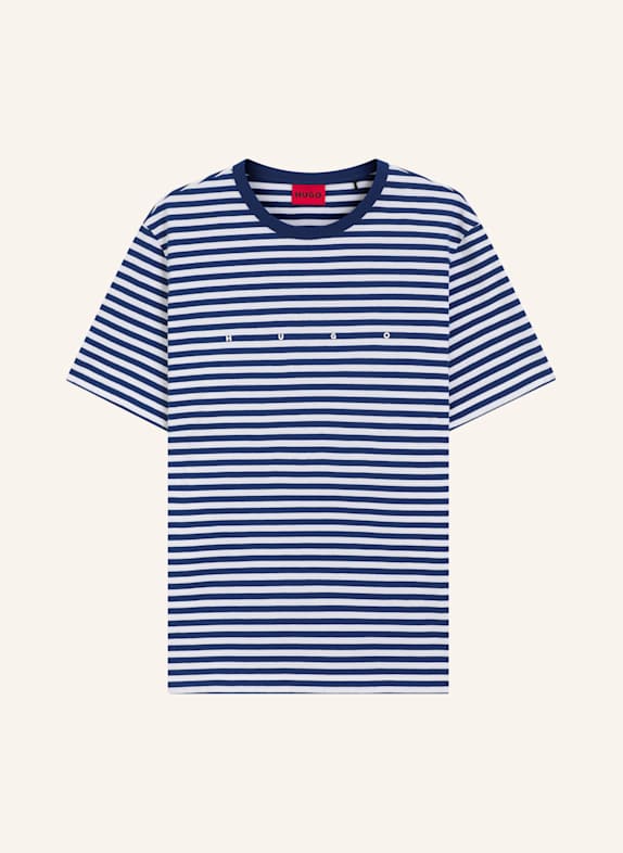 HUGO T-Shirt DEMPTEE Relaxed Fit BRAUN