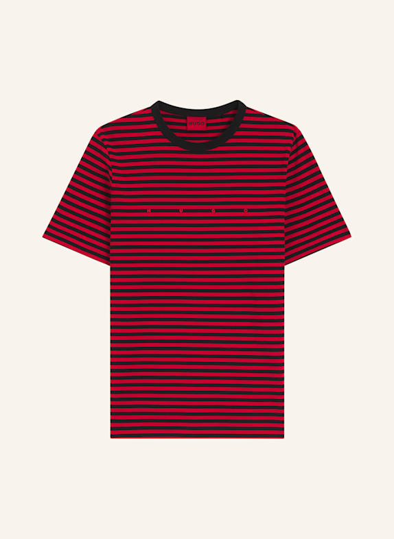 HUGO T-Shirt DEMPTEE Relaxed Fit DUNKELBLAU