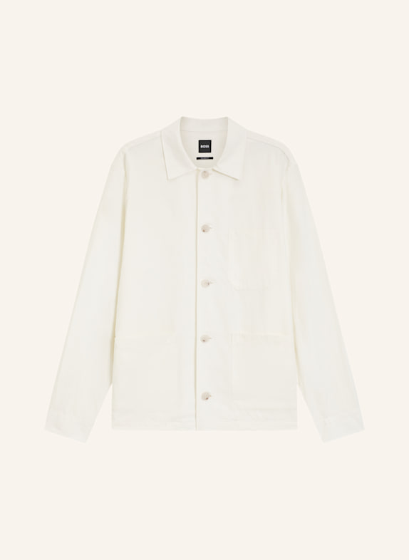 BOSS Business Hemd H-CAI-K-3P-262 Relaxed Fit WEISS