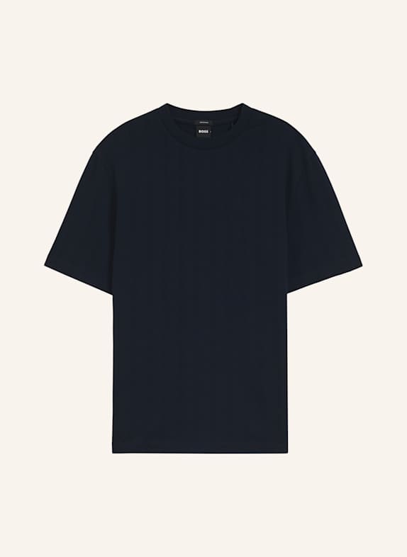 BOSS T-Shirt C-TAUT 118 Regular Fit DUNKELBLAU