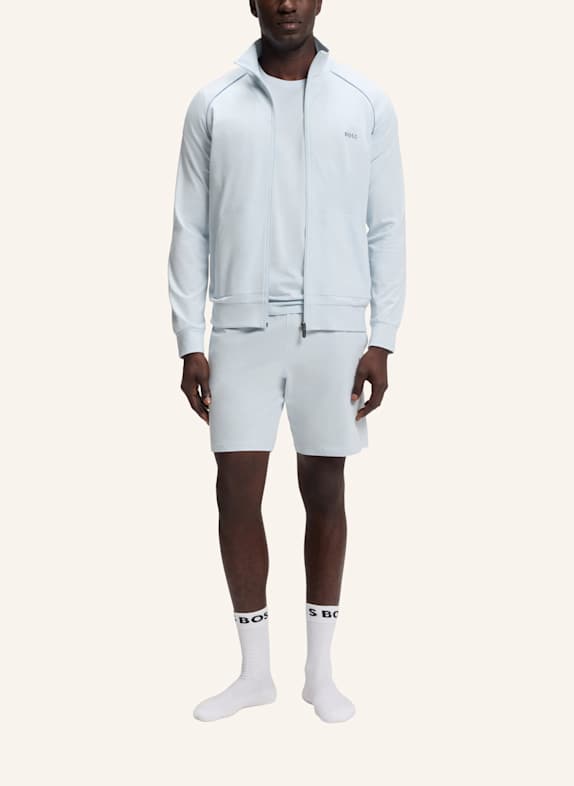 BOSS Loungewear Unterteil MIX&MATCH SHORT CW BLAU