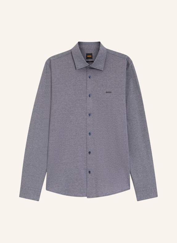 BOSS Hemd Slim Fit DUNKELBLAU