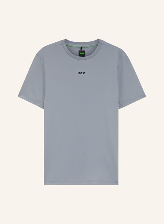 BOSS T-Shirt TS_ACTIVE Slim Fit DUNKELGRAU