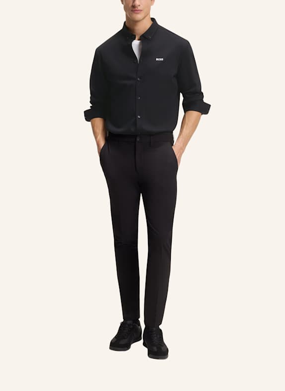 BOSS Hemd ST_MOTION L Regular Fit SCHWARZ
