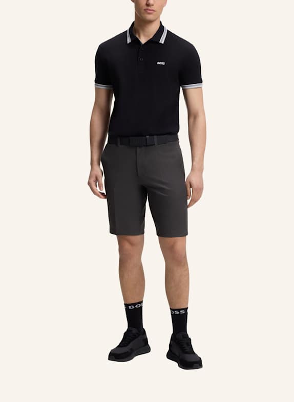 BOSS Kurze Hose S_COMMUTER_10.5 INCH Slim Fit DUNKELGRAU