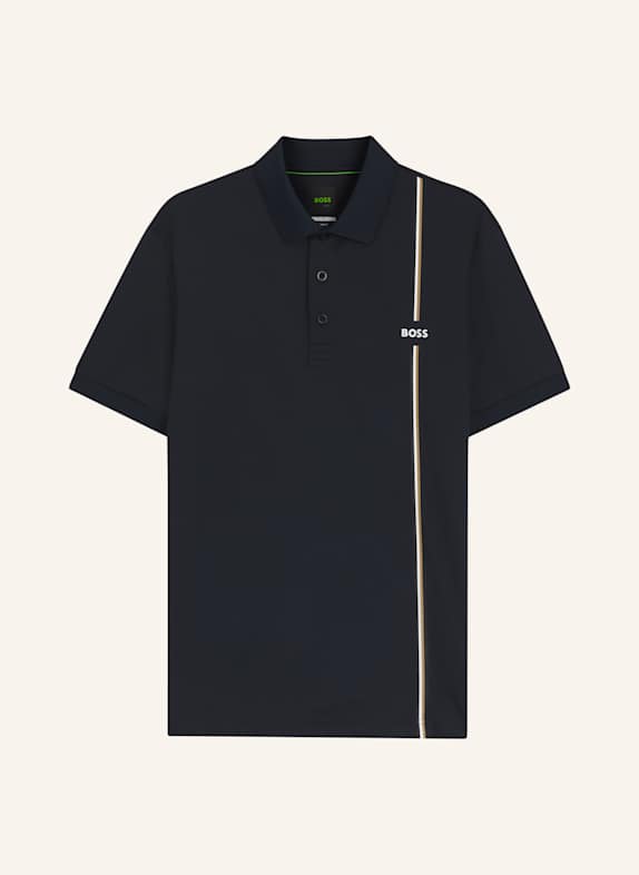 BOSS Poloshirt PL_TOC GAME 3 Slim Fit DUNKELBLAU
