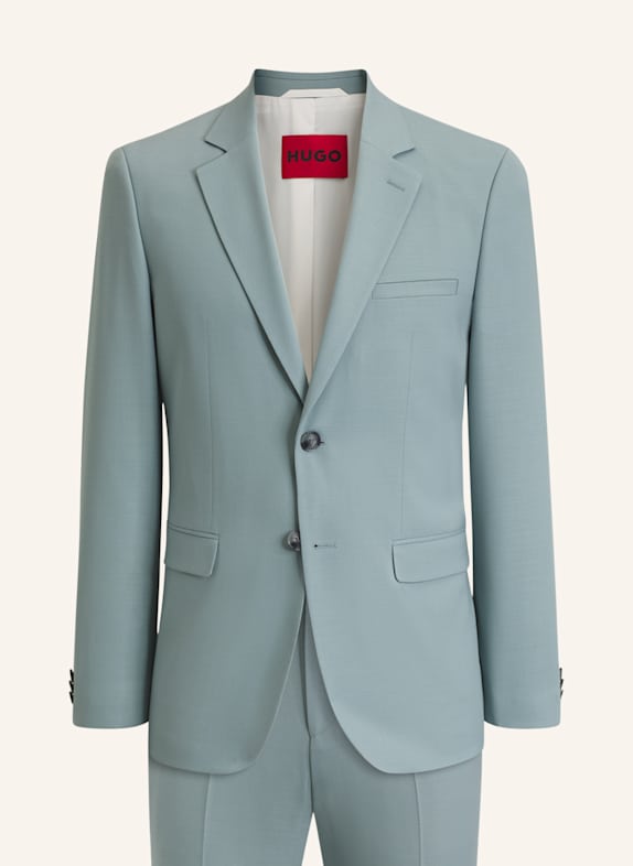 HUGO Business Anzug ARTI-HESTEN253X Extra-Slim Fit GRAU