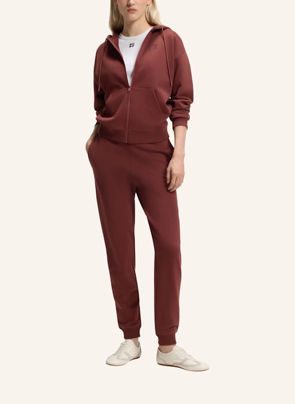 HUGO Casual Hose NELFINIA Regular Fit BRAUN