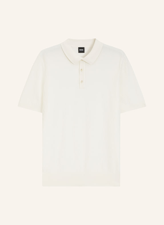 BOSS Pullover H-LURAZIO Regular Fit WEISS