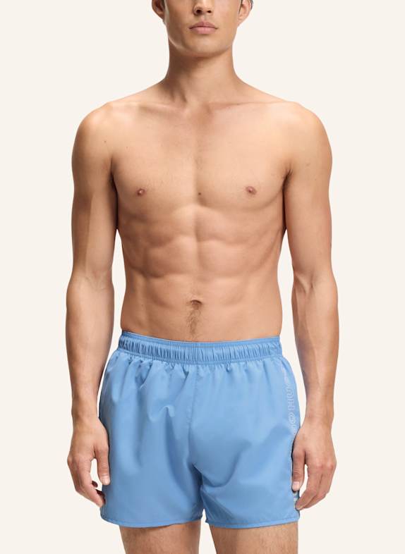 HUGO Badeshorts TIKI BLAU